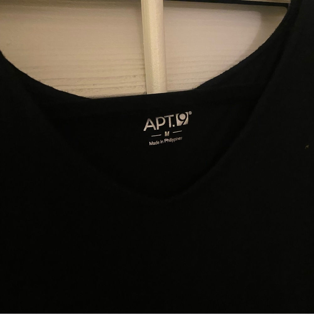 Mid length black dress!